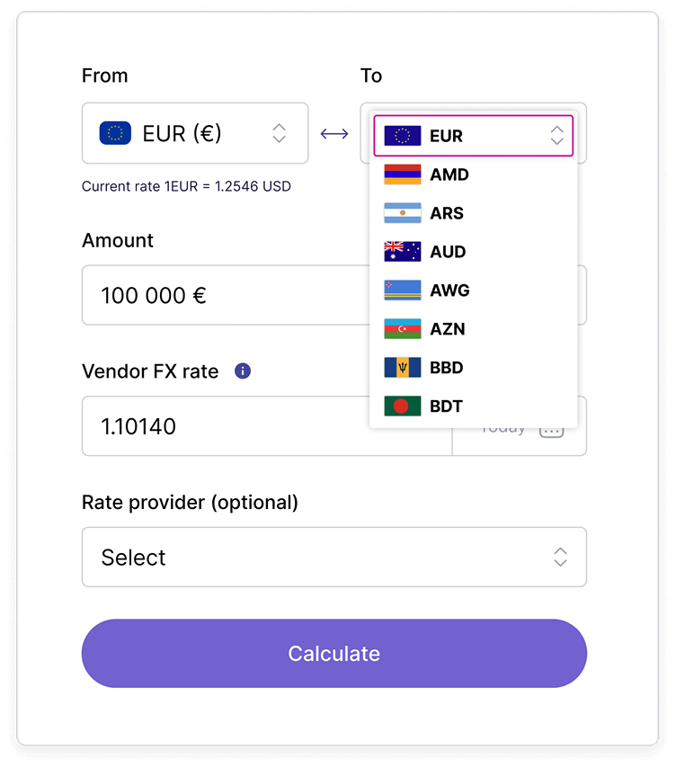 Global cross-border payment accounts dashboard